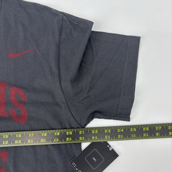 Nike Illinois State T Shirt Mens Size Large Regular Fit Gray Maroon College - Picture 5 of 6
